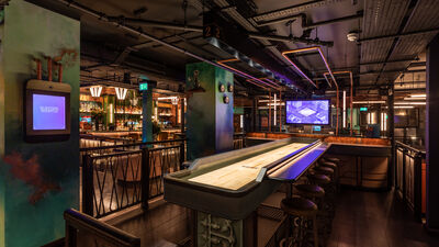 Electric Shuffle Canary Wharf, Semi Private - Event Space - The Jemison
