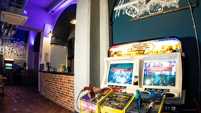 Four Quarters Arcade Bar Newcastle, Private Area Hire
