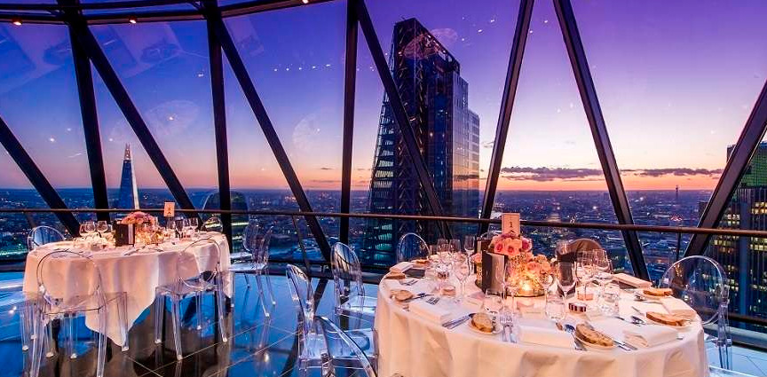 Hire Searcys At The Gherkin | Helix And Iris | VenueScanner