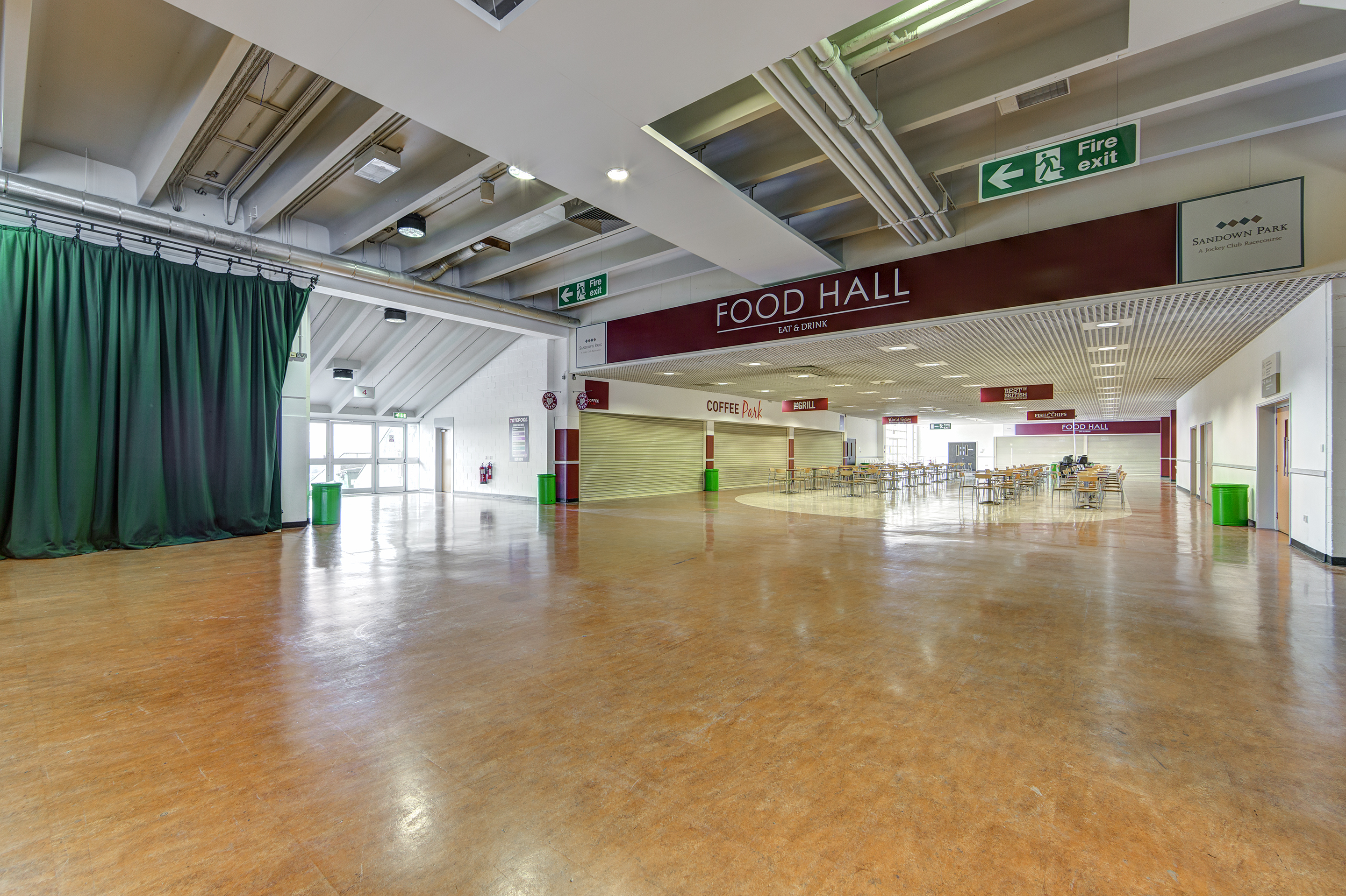 Hire Sandown Park Racecourse Surrey Hall VenueScanner