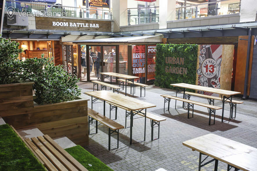 Hire Boom: Battle Bar Cardiff Beer Garden