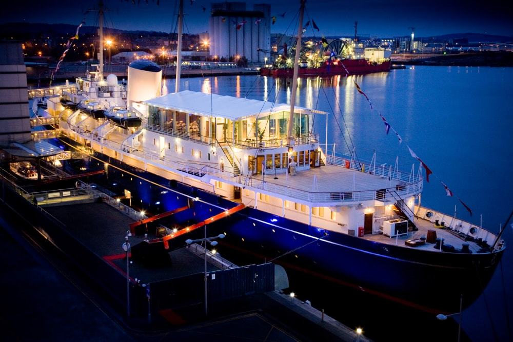 royal yacht britannia hire