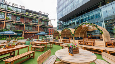 The Lawn Club Manchester, The Lawn: Summer Open Air Lawn / Winter Yurt