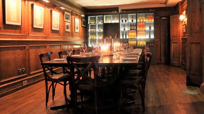 Brasserie Blanc Chancery Lane, Private Dining Room
